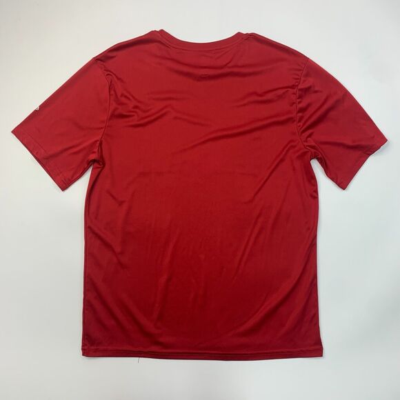 Atlanta Falcons T Shirt Mens L Large Red Combine Authentic NFL Team Apparel Tee - Picture 8 of 12